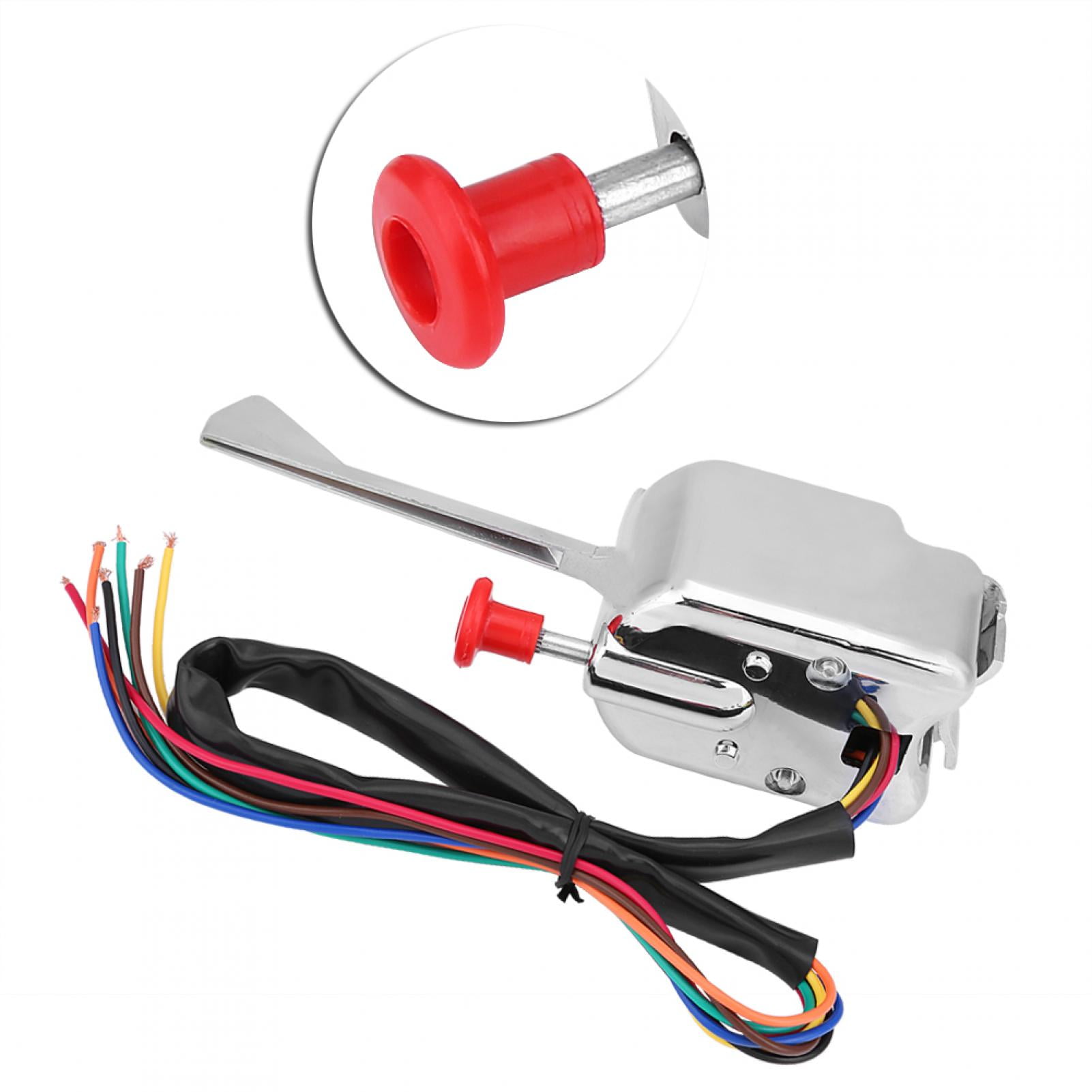 Zaqw Street Hot Rod,12V Universal Street Hot Rod Turn Signal Switch