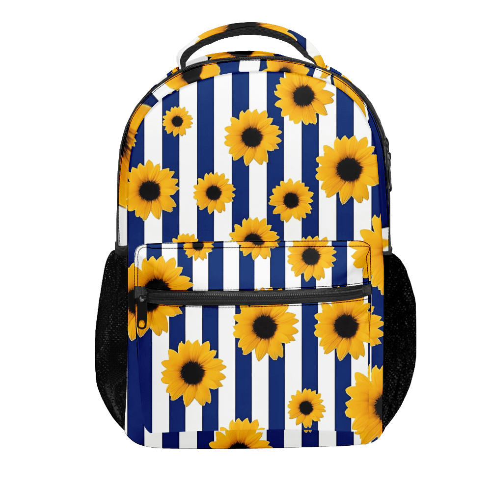 FABOTD Schoolbag Children Bookbag, Sunflower Schoolbag, Backpacks