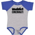 thumbnail image 3 of Inktastic Cincinnati Skyline Grunge Boys or Girls Baby Bodysuit, 3 of 5