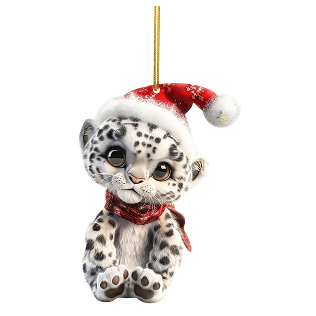 Cute Acrylic Pendant - Small Exquisite Fashionable Unique Keychain Pendant for Car Interior