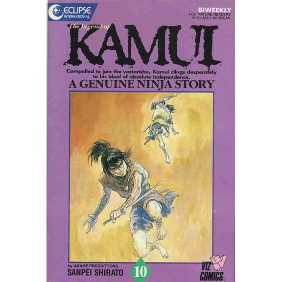 Legend of Kamui, The #10 VF ; Eclipse Comic Book