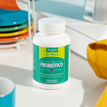 Santo Remedio Probiotic Supplement for Digestive Health, Unisex, 138 mg, 30 Count