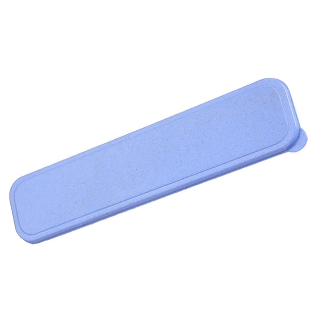 Palillos de plástico Caja de almacenamiento Organizador Cuchara Tenedor Azul C