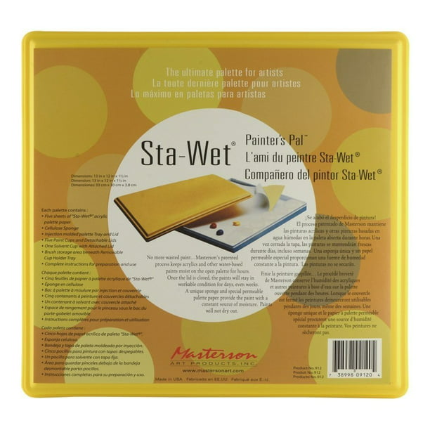 Sta-Wet Super Pro Palette – Masterson Art