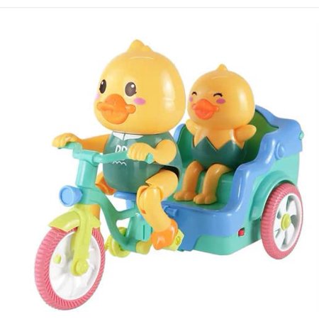 Imported Material Children's Tricycle Bright Yellow Duck-Inspired Look