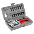 thumbnail image 1 of Eyelet Punch Die Tool,16Pcs Multifunction Punch Pliers Hand Punch Pliers Punch Pliers High-Intensity Output, 1 of 13