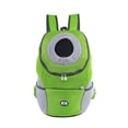 thumbnail image 2 of Perro gato Oxford tela mascota cachorro portador mochila frontal Tote Carrier bolsa de viaje Verde Zulema Dog Pet Puppy Backpack Carrier, 2 of 8