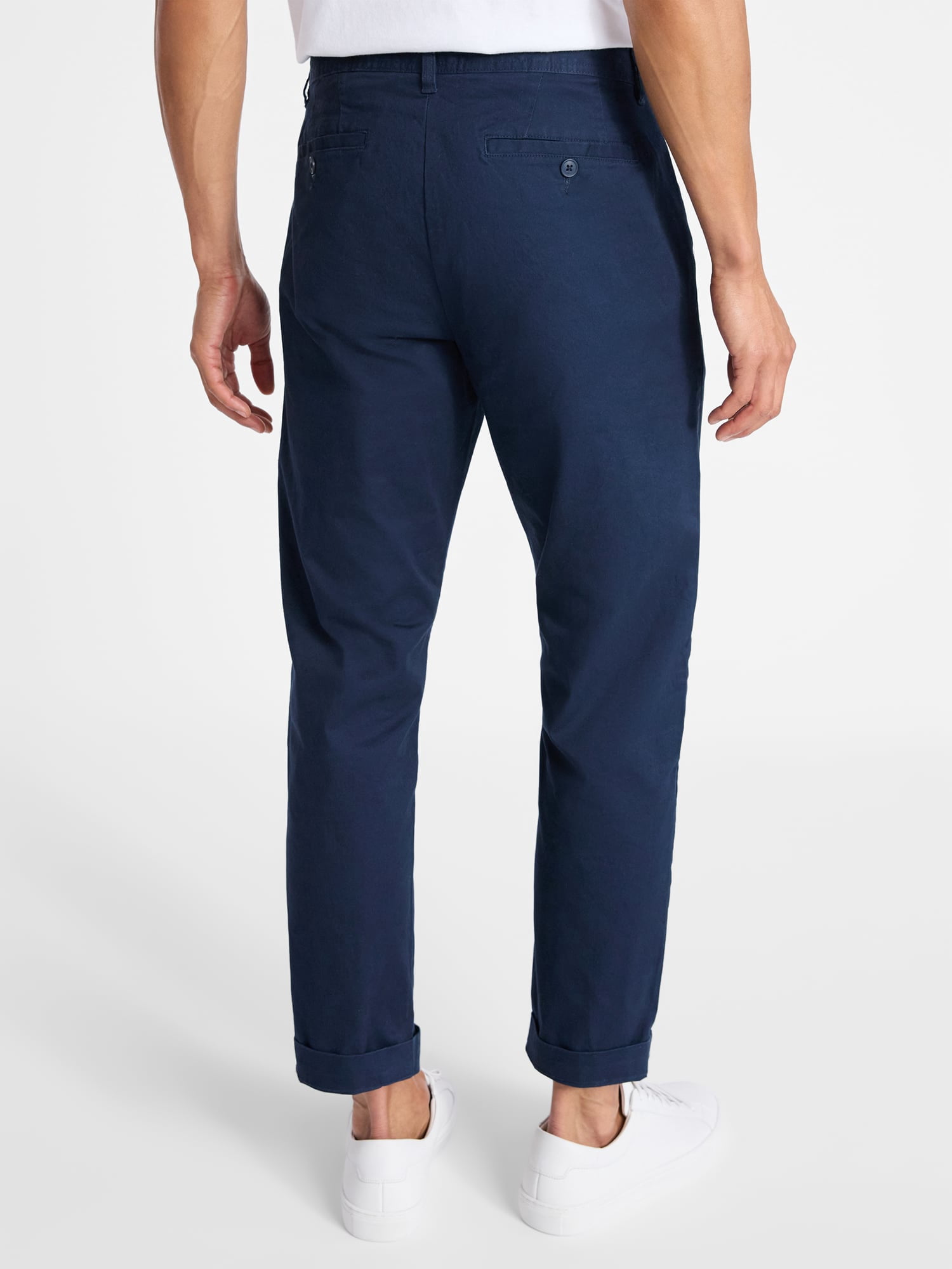 Free Assembly Men's Straight Tapered Fit Chino Pants, Sizes 29-42