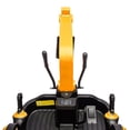 thumbnail image 6 of 2 IN 1 12V12AH Powered Kids Ride on Excavator Bulldozer 360°Electric Traxcavator 3-Speed w/Music,Toolbox,Remote Control(Yellow), 6 of 24