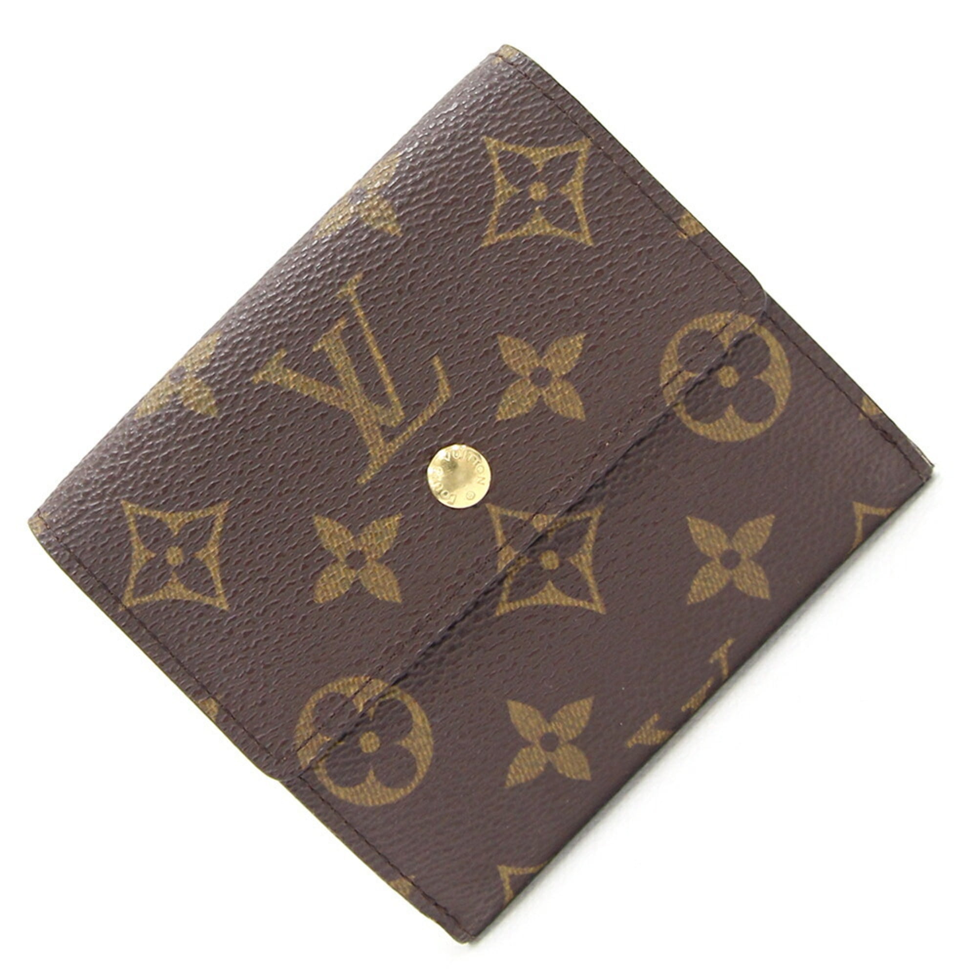 Louis Vuitton Louis Vuitton Brown Monogram Leather Porte Adresse