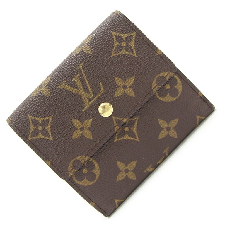Authenticated Used Louis Vuitton W Wallet Monogram Porte Monet Bie Cult  Credit M61652 Double Women's LOUIS VUITTON 