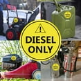 thumbnail image 4 of Diesel Only Sticker Sign,4" Diesel Only Decal Labels - to Prevent User Error - Adhesive Fuel Stickers for Trucks, Tractors, Machinery(5 Pack Set) (Orange Yellow), 4 of 5