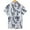 Gray 1, variant on YANHAIGONG Hawaiian Shirt for Men,Flower Beach Shirts for Men,Casual Tropical Shirts Short Sleeve Floral Casual Button Down Turndown Collar Summer Hawaiian Shirt