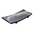 thumbnail image 2 of Bandeja decorativa de resina Bandeja de baño Cosméticos Jabonera Tamaño 22.5x10.3x2.6cm para arreglos de artículos de tocador Organizador de encimera , negro Soledad tocador de baño, 2 of 10