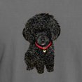 thumbnail image 3 of CafePress - Poodle Pup (Blk) T Shirt - Mens Comfort Colors Shirt, 3 of 5