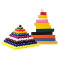thumbnail image 1 of 1 de Aprendizaje de Matemáticas Juguete Montessori 11 Piezas Palos de Enseñanza BLESIY Juguete Montessori, 1 of 8