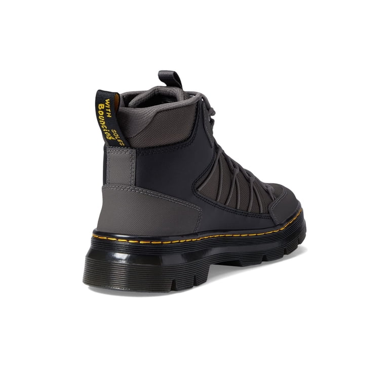 Dr. Martens Unisex Buwick 6 Tie Boot Fashion, Gunmetal Extra  display picture 2