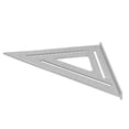 thumbnail image 4 of Regla de medición, transportador de ángulos triangulares de aluminio, transportador de ángulos triangulares de aleación de aluminio, transportador de ángulos triangulares, valor inmejorable, 4 of 9