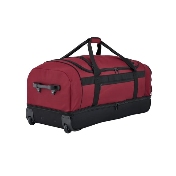 Protege 36" Everyday Journey Jumbo Rolling Duffel, Red