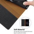 thumbnail image 5 of Leather Magnetic Clasp Case with Flip Wallet Stand Function Cover compatible Moto G71 5G Cheap and fine, 5 of 5