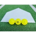 thumbnail image 4 of Rawlings Baseball/Softball Line-Drive Hollow Training Balls 3-Pack - Yellow, 4 of 8