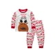 thumbnail image 2 of Pijamas De Estilo Navideño De 2 Piezas Para Niños, Conjunto De Top Y Pantalones De Manga Larga, Ropa De Salón Con Estampado De Duende De Dibujos Animados, Conjunto De Pijama Casual Cómodo, Ropa De Niñ, 2 of 4