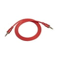 thumbnail image 2 of Miulika Cable 3.5mm stereo audio jack plug cable red, 2 of 9
