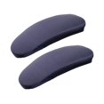 thumbnail image 4 of 2 fundas elásticas para reposabrazos de silla de oficina, protectores de brazos para el hogar. Gris oscuro l, 4 of 9
