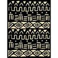 thumbnail image 3 of Villa, Mlli 19x24 Black Modern Framed Museum Art Print Titled - Wood Tribe Cream, 3 of 5