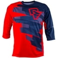 thumbnail image 2 of Maillot de descenso para hombre 2020, maillot de ciclismo de manga 3/4, secado rápido, para MX, Mtb, todoterreno, bicicleta de montaña, DH, BMX, maillot de motocross transpirable, 2 of 5
