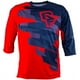 thumbnail image 2 of Maillot de descenso para hombre 2020, maillot de ciclismo de manga 3/4, secado rápido, para MX, Mtb, todoterreno, bicicleta de montaña, DH, BMX, maillot de motocross transpirable, 2 of 5