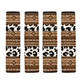 thumbnail image 5 of Chririnla Cow Print Pattern Car Seat Belt Pads Reduce Friction Seat Belt Shoulder Pad Heat Insulation Universal Compatible with Van Auto, 5 of 8