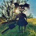 thumbnail image 3 of Metal Garden Stake Devil Silhouette Stake Yard Sign Decoraciones De Halloween Para Patio De Césped Al Aire Libre matsuzay HA037664-00, 3 of 6
