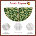 thumbnail image 4 of KLL Crayfish Army Christmas Tree Skirt 36" ,Party Decorations Farmhouse for Christmas Decorations Holiday Party, 4 of 6