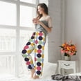 thumbnail image 5 of Pofeuu Polka Dot Print Women's Fashion Pajama Pants with Pockets Comfy Drawstring Sleep Lounge Bottoms-XX-Large, 5 of 6