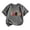 R305 Dark Gray, variant on Ruiwill School Shirts For Girls Summer Crew Neck Short Sleeve Kids Tops Casual Back To School Letter Print School Outfits For Girls Size 2-3 Years