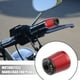 thumbnail image 2 of 1 Par Motocicleta Unique Bargains Manillar Extremo Tapones 7/8 22mm Negro Rojo, 2 of 7