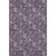 thumbnail image 2 of Addison Rugs Mayfield Washable Transitional Floral Plum Rectangle Rug, 8' x 10', 2 of 6