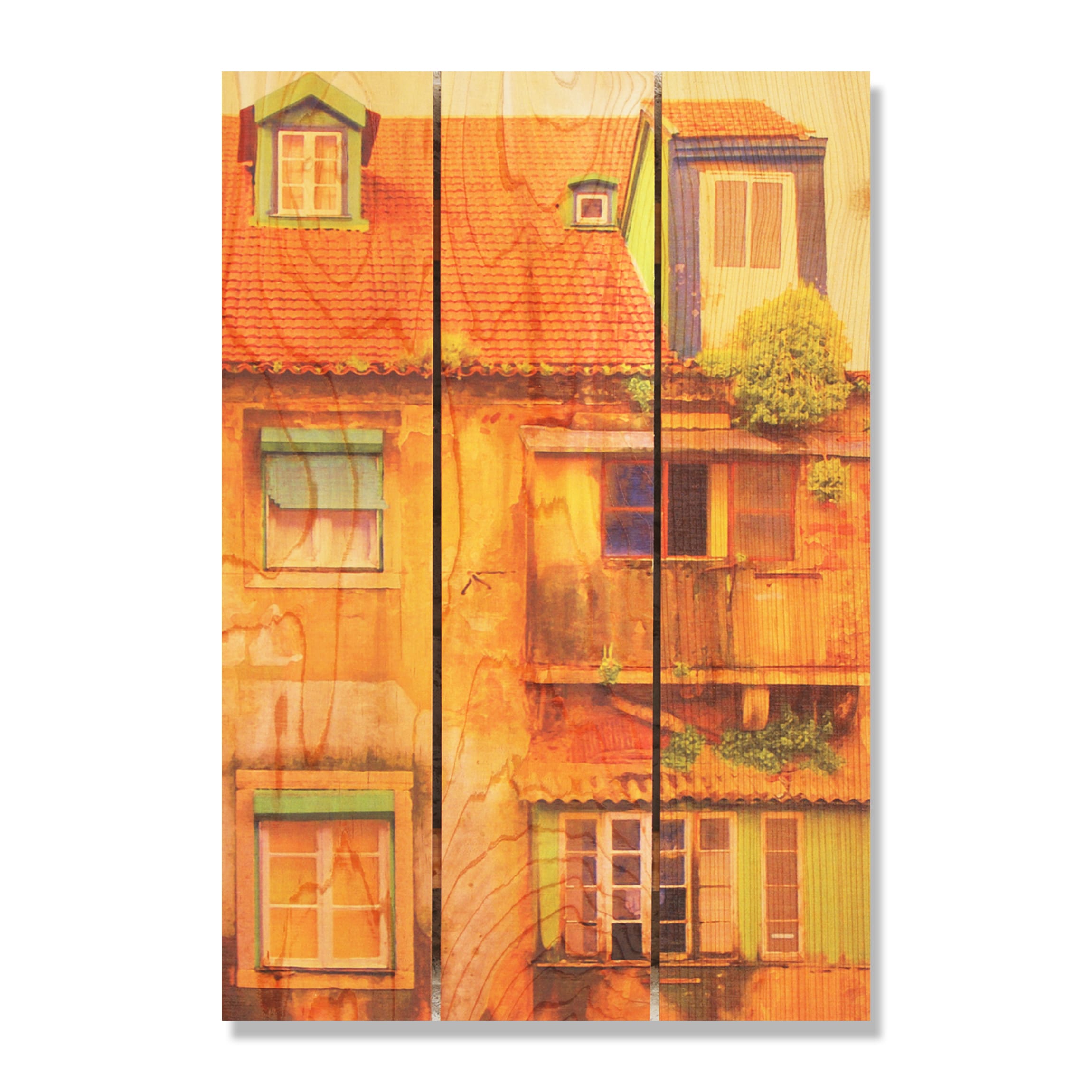 Day Dream HQ PH1624 16 x 24 in. Painted House Inside & Outside wood Wall Art - image 2 of 2