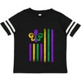 thumbnail image 3 of Inktastic Mardi Gras Flag 2 Boys or Girls Toddler T-Shirt, 3 of 5