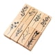 thumbnail image 2 of Juego de 8 Uds. de sellos de goma y madera para álbum de recortes, sello para manualidades DIY, papelería, sellos en madera para escribir, Gloria Sello de goma, 2 of 9