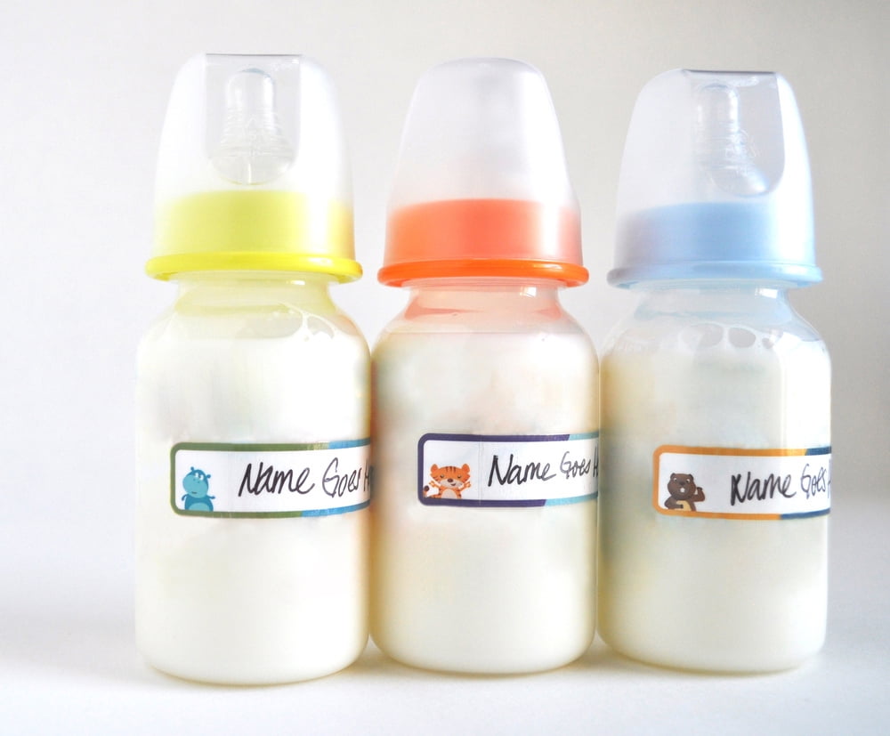 Lil' Labels Daycare Value Pack Bottle and Clothing Labels Animal Friend Waterproof Highlighter