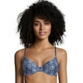 thumbnail image 2 of Maidenform® Comfort Devotion® Demi T-Shirt Bra Baroque Print/Navy Eclipse 34C Women's, 2 of 2