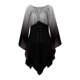 thumbnail image 5 of Womens Halloween Costumes 2024 Cosplay Gothic Dresses Women Fashion Long Sleeve Vintage Dress Cosplay Party Gradient Evening Night Formal Dress, 5 of 6