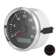thumbnail image 3 of Hilitand Tachometer,3000 RPM Tachometer,85mm / 3.3in Boat Tachometer Sensor IP67 Tacho Gauge 12V / 24V Red Light With LCD Display Service Hour Meter 3000 RPM, 3 of 8