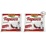 Brand Amafil Tapioca Flour 500G (17.6Oz) Massa Para Tapioca - Set Of 2