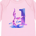 thumbnail image 4 of Inktastic 1st Birthday Mermaid Tail Boys or Girls Long Sleeve Baby Bodysuit, 4 of 5