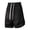 (Fashion 77)Black, variant on Aimik Versatile Shorts for Men Contrast Drawstring Patch Design Mens Casual Shorts Summer Comfort Shorts for Lounge or Street