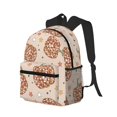 thumbnail image 2 of Fotbe Groovy Disco Pumpkin Lightweight Casual Laptop Backpack for Men and Women, Daily use Waterproof backpack, Backpack for College, 2 of 7