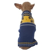 Vibrant Life Dog Sweater Nautical -XX Small